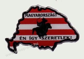 Műgyants dombor Nagymagyarorszg Magyarorszg n gy....matrica