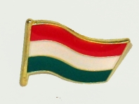 Magyar lobog arany sznű (21 mm)